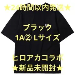 ワークマン『僕のヒーローアカデミア』コラボ半袖Tシャツブラック1A② Lサイズ