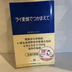 2026年最新】サリンジャー ライ麦畑でつかまえての人気アイテム - メルカリ