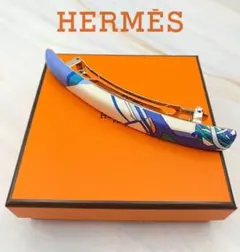 HERMES VOITURES EXQUISES 髪留め ヘアクリップ　バレンタ