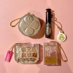 キャンメイク マジョマジョ ガチャ ミニチュアコレクション 4点セット コスメ