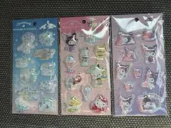 サンリオ　シェイカーステッカーズ　3点セット