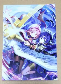 魔法少女まどか☆マギカ　マギアレコード　ポストカード　環いろは　七海やちよ