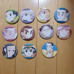 ハンターハンター アニアート トレーディング缶バッジ 10種＋特典 コンプセット