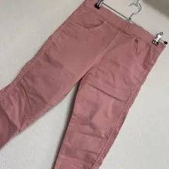 Deuxieme Classe ピンク　クロップドパンツ　34 イージーパンツのサムネイル