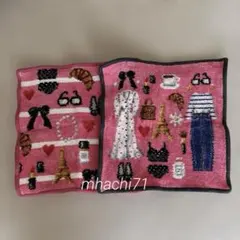 FEILER×IENA ENFANT ハンカチピンク2枚セット