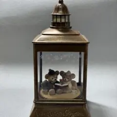【美品】ウォームウィンターストーリータイム　ダッフィ　ランタン　インテリアライト