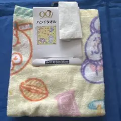 藤子・Ｆ・不二雄　生誕90周年　スランテッドラインタオル　ポコニャン　コロ助