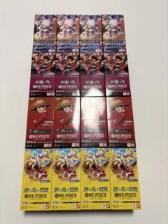 【合計16 BOX】 ワンピースカード 4種 合計16 BOX】 ワンピースカード 4種 - メルカリ