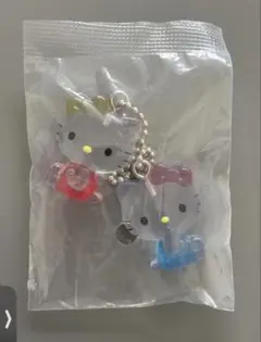 サンリオキャラクターズ なかよしドロップチャーム ハローキティ&ハローミミィ