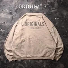 ORIGINALS トレーナー 企業ロゴ