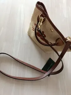 ロンシャン　プリアージュサントロペトート カゴバッグ ブラウン