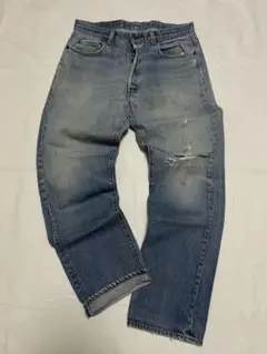 80s ヴィンテージ 501 インシーム 内股 シングル 赤耳直後 USA製