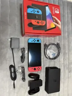 Nintendo Switch (有機ELモデル) ネオンブルー/レッド