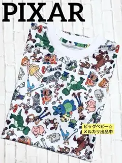 トイストーリー　Tシャツ　総柄　フリーサイズ　半袖　男女兼用