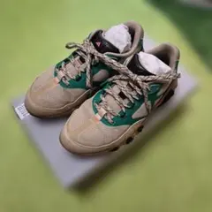 adidas ゴルフシューズ ベージュ/グリーン