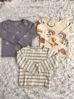 男の子用NEXT ベビー 長袖Tシャツ 3枚セット
