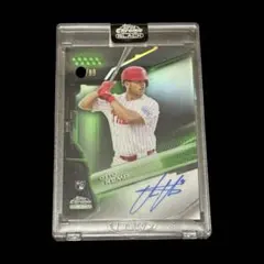 Topps Chrome 吉田正尚 直筆サインカード - メルカリ