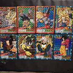 ドラゴンボールGT Z スーパーバトルカード キラ 8枚セット バンダイ