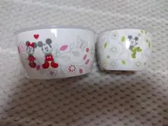 ディズニーレンジパック２個セットミッキー・ミニー 保存容器