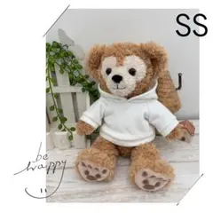 パーカー 白☆ダッフィーSS シェリーメイSS☆ハンドメイド コスチューム 洋服