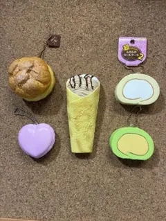 スイーツ♡スクイーズ５点セット