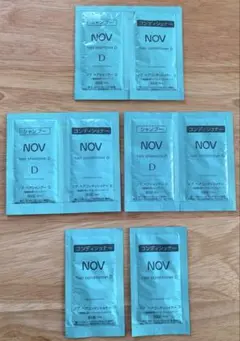 NOV 敏感肌用 D シャンプー＆コンディショナー 3セット + コンディショナ