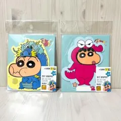 韓国ダイソー　クレヨンしんちゃん　メッセージカードセット