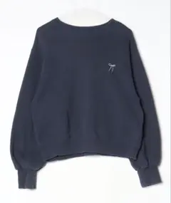 Ungrid絲帶刺繡衛衣