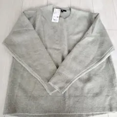 スフレヤーン クルーネックセーター