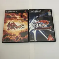 PS2 ドラッグオンドラグーン／ドラッグオンドラグーン2 封印の紅、背徳の黒