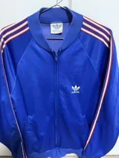 80s adidas トラックジャケット USAカラー