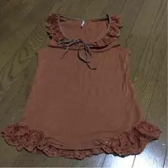 ☆襟元レース付きタンク☆のサムネイル