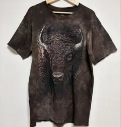 P52【US輸入】THE MOUNTAIN 半袖Tシャツ【メンズXXL】ブラウン - メルカリ
