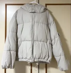 fifth フード付き 中綿ショートダウンコート