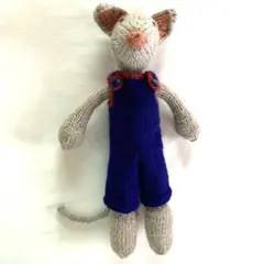 ネズミのあみぐるみ　ぬいぐるみ