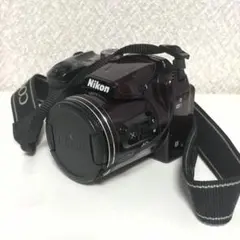 Nikon デジタルカメラ 本体 COOLPIX B500 ジャンク品 赤紫色