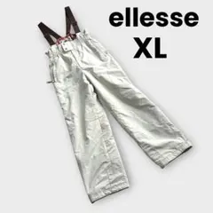 ellesse エレッセ　XL スノーウェアボトムス　パンツ　アイボリー