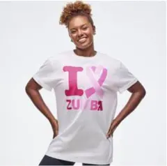 最新作 ZUMBA Tシャツ ホワイト 新品未使用 未開封 即発送