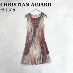 【美品】クリスチャンオジャール ノースリーブカットソー プリーツ M