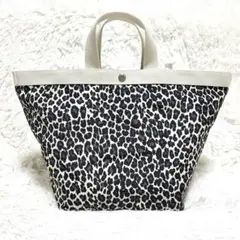 美品 エルベシャプリエ 725 FB トートバッグ パンサーブラン イヴォワール