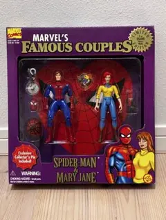 【限定品】トイビズ FAMOUS COUPLES スパイダーマン＆メリージェーンのサムネイル