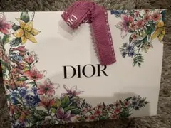 Dior フラワー柄 ショップ袋