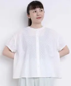 【ちぃ丸さん専用】ボールジィ　ボーダーサッカー　サックスブラウス ちぃ丸さん専用】ボールジィ ボーダーサッカー サックスブラウス