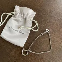 Christian Dior シルバーブレスレット