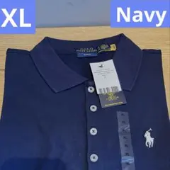 【新品】ポロラルフローレン ストレッチポロシャツ ネイビー XLサイズのサムネイル