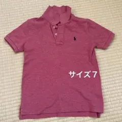 Polo Ralph Lauren ポロシャツ サイズ7 赤