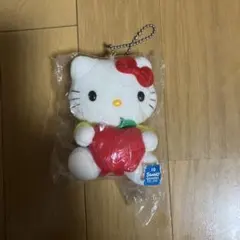 平成レトロ ハローキティ マスコット 編みぐるみストラップ ぬいぐるみ