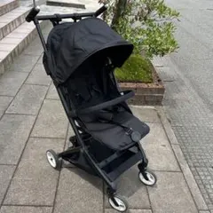 m*t様 CYBEX リベル　ベビーカー ブラック　雨カバー付きのサムネイル