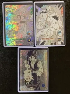 ベジットSRパラレル　孫悟空GDR フリーザGDR 3枚セット
