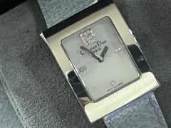 Dior 腕時計　マリス　ダイヤ0.041clt ディオール　ブルーグレー美品のサムネイル